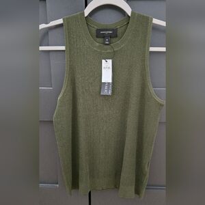Banana Republic Olive Green Knit Top